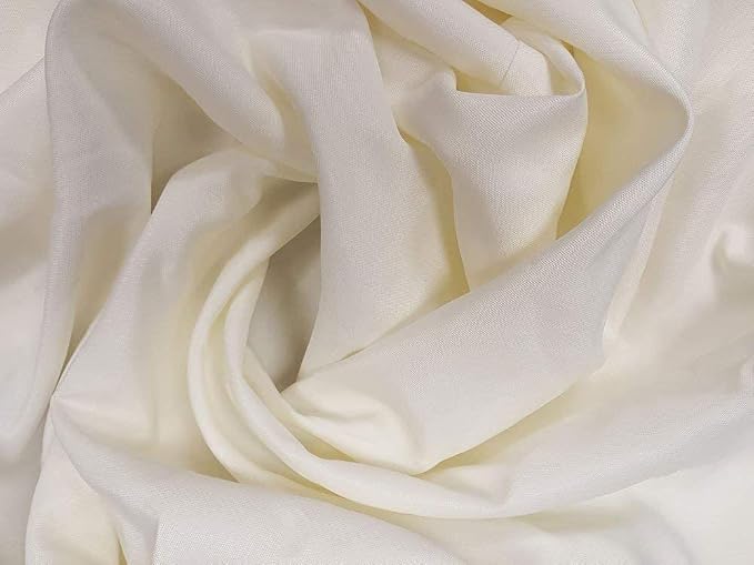 EventStable 108 Inch Round Durable Polyester Tablecloth, Ivory, 10-Pack | Wrinkle & Stain Resistant, Machine Washable & Reusable, Ideal for Weddings, Banquets & Parties - Image 7