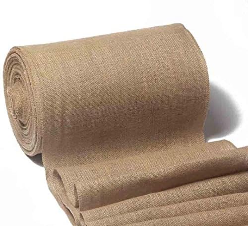 Burlap Table Runner 60 ft Long , 14 Inch Wide x 20 Yards (14 inch X 720 inch) - Image 2