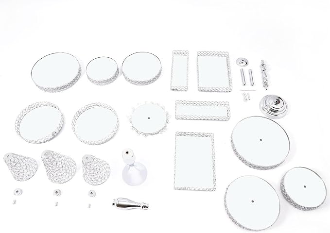 11 PCS Cake Stand Set-Dessert Table Display Set-Cupcake Display Stand for Wedding, Birthday Party, Anniversary, Gatherings - Image 6