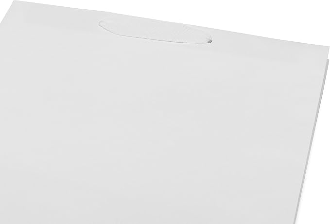 Prime Line Packaging White Gift Bags, 16x6x12 50 Pack, Retail Bags, Paper Shopping Bags with Handles Bulk - Image 9