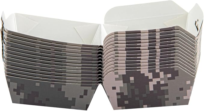 Restaurantware Camouflage Paper Slider Box, 2.5 x 2 In, 100 Pack - Image 18