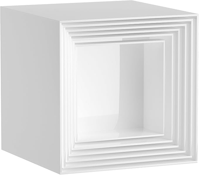 6pcs White Acrylic Food Display Risers Stands, Desert (Dessert) Risers, Buffet Display Stands, Acrylic Stands for Display, White Acrylic Boxes for Display - Dessert Buffet Displays, Party Wedding Cake Risers, Elevator Riser Decor, Food Risers for Decor... - Image 8