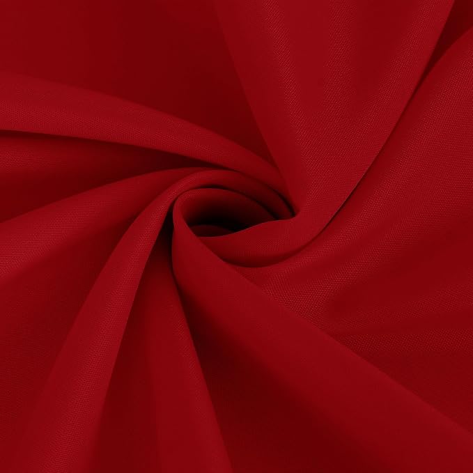 Fitable 6 Pack Red Tablecloths 90x132 Inch for 6 Foot Rectangle Tables - Image 9