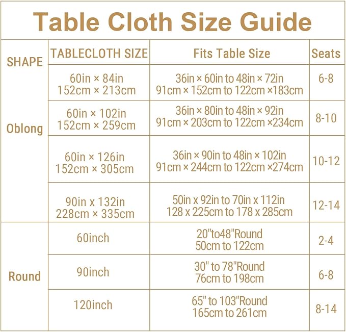 10 Pack Round Tablecloth 90 Inch Ivory, Polyester Fabric Round Table Cover, Stain & Wrinkle Resistant Washable Table Cloth for Wedding, Party, Banquet, Dining Decor - Image 7