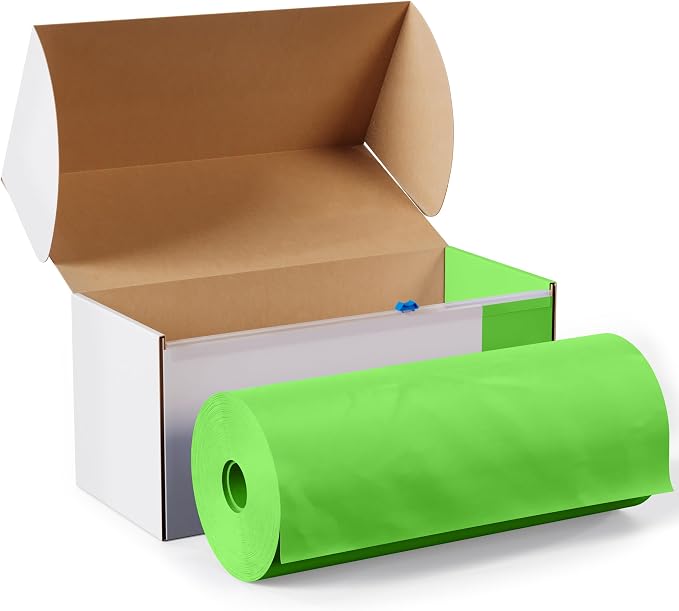 Exquisite Lime Green Plastic 54x300in Tablecloth Roll, Heavy Duty Disposable, Waterproof, Built-in Cutter, 36 Rectangle Table Covers, All-Season - Image 8