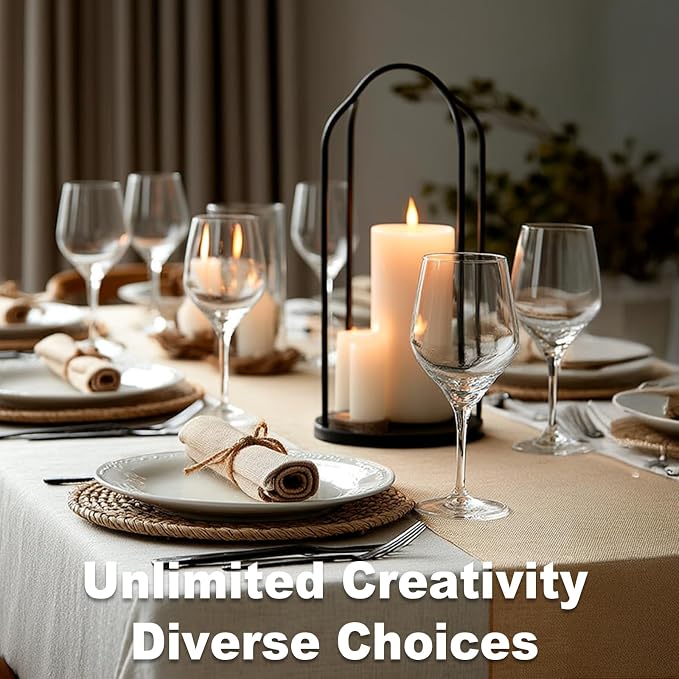 6 Pack Burlap Table Runners 12x72 Inch - Natural Jute Rustic Farmhouse Table Runner Decor for Western Wedding, Farmhouse Party, Holiday & Kitchen Coffee Table (Brown, 12x72 6PC) - Image 7
