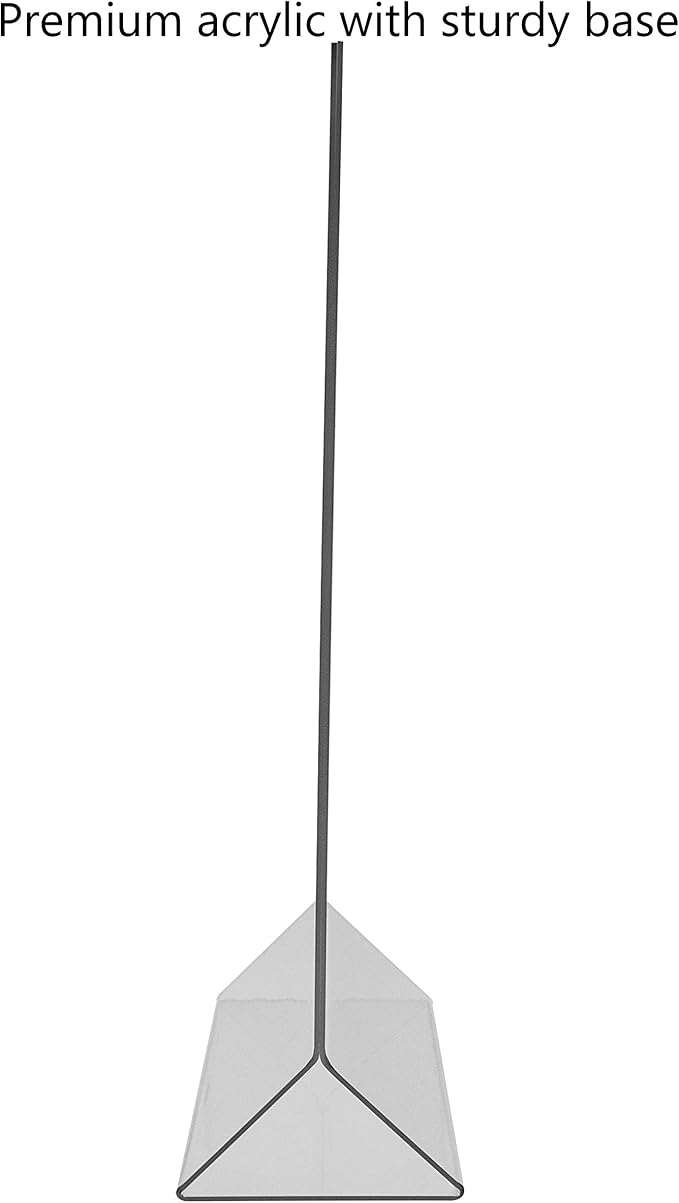 Marketing Holders Sign Holder 11" x 14" Countertop Clear Acrylic Top Loading Table Tent Display Stand for Printed Large Size Paper Photo Display at Medical Office or Restaurants - Image 4