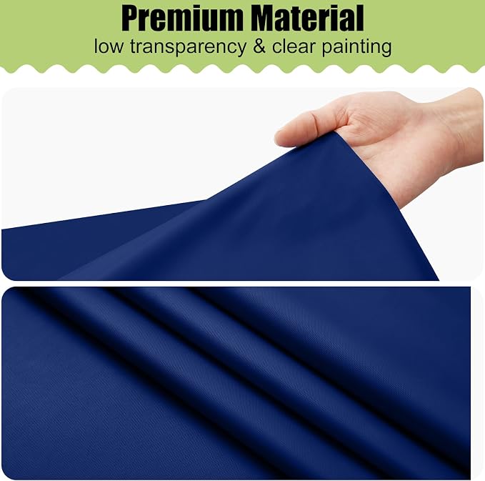 Smiry 54 Inch x 300 Feet Disposable Table Cover Roll, Navy Plastic Table Cloth in Cut-to-Size Box with Slide Cutter, Waterproof Rectangle Tablecloths for Weddings, Banquets, Outdoor - Image 9