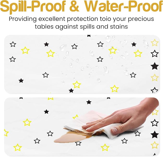 HSGUS 3 Pack Happy Birthday Tablecloth β Premium 54 X 108 Happy Birthday Decorations, Table Cover for Parties Decorations β Plastic Table Cloths for Parties Disposable - Image 6