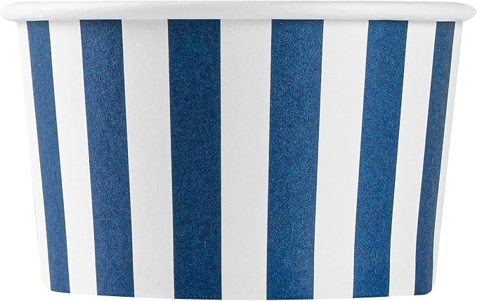 Restaurantware Blue 50 Count To Go Cup Disposable 3 x 3 x 1.8 Inches Paper Mini Cup Grease-Resistant Cup Recyclable Durable Design - Image 16