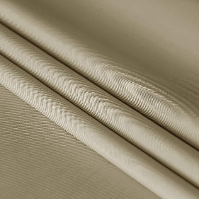 Hiasan Waterproof Tablecloth Rectangle, Khaki, 54 x 80 Inch, 1 Pack | Spillproof, Wrinkle Resistant, Washable Fabric Table Cloth for Dining Room/Kitchen/Birthday/Party/Outdoor Use - Image 7