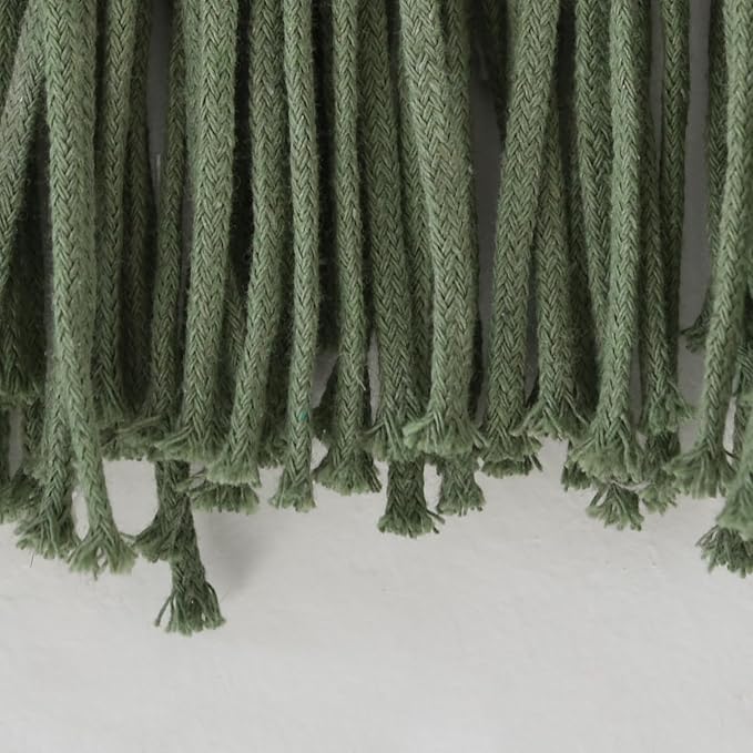 Macrame Wall Hanging Boho Wal Decor 3 Pcs Multicolor Combination Fiber Art Boho Home Decor Fringe Art for Living Room Bedroom or Office Modern Minimalist Wall Decoration 13.7" W x 30" L