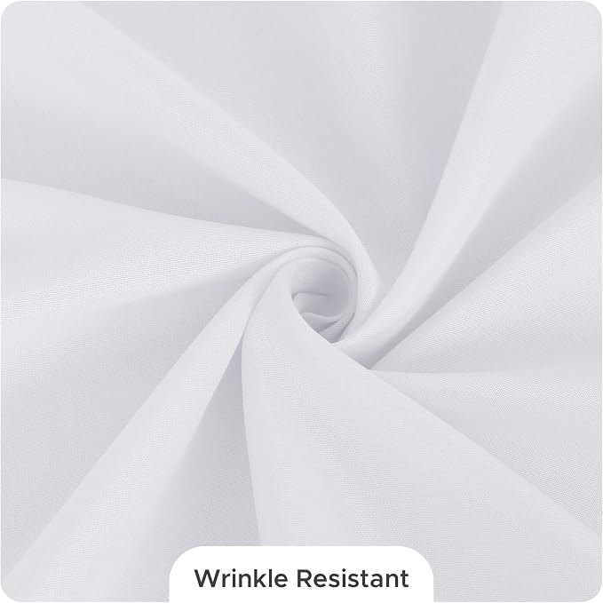 Fitable 10 Pack White Table Cloths 70x120 Inch for 6-8 Ft Rectangle Tables - Image 9