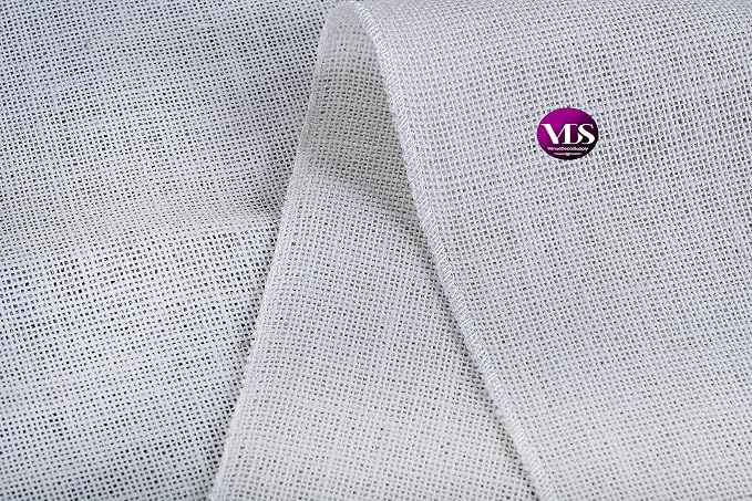VDS Pack of 12, Burlap Table Runner 100% Natural Jute Rustic Hessian Table Cloth Centrepiece for Wedding Bridal Shower Birthday Event Party Banquet Table Decoration (Size 12X108 Inch)(White) - Image 6