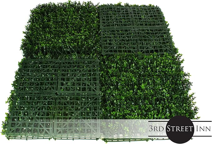 3rd Street Inn Artificial Greenery Wall Panels for Privacy - 2-Pack - Image 7
