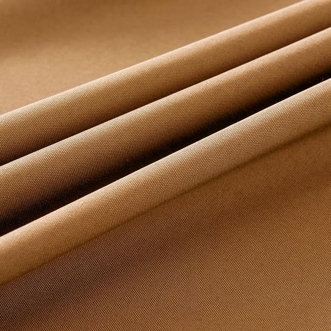 2-Pack 60x102 inch Coffee Table Cloths, Solid Stain and Wrinkle Resistant Oblong Tablecloth, Premium Plain Weave Polyester Fabric Rectangle Table Linen Covers for Hotel, Wedding - Image 9