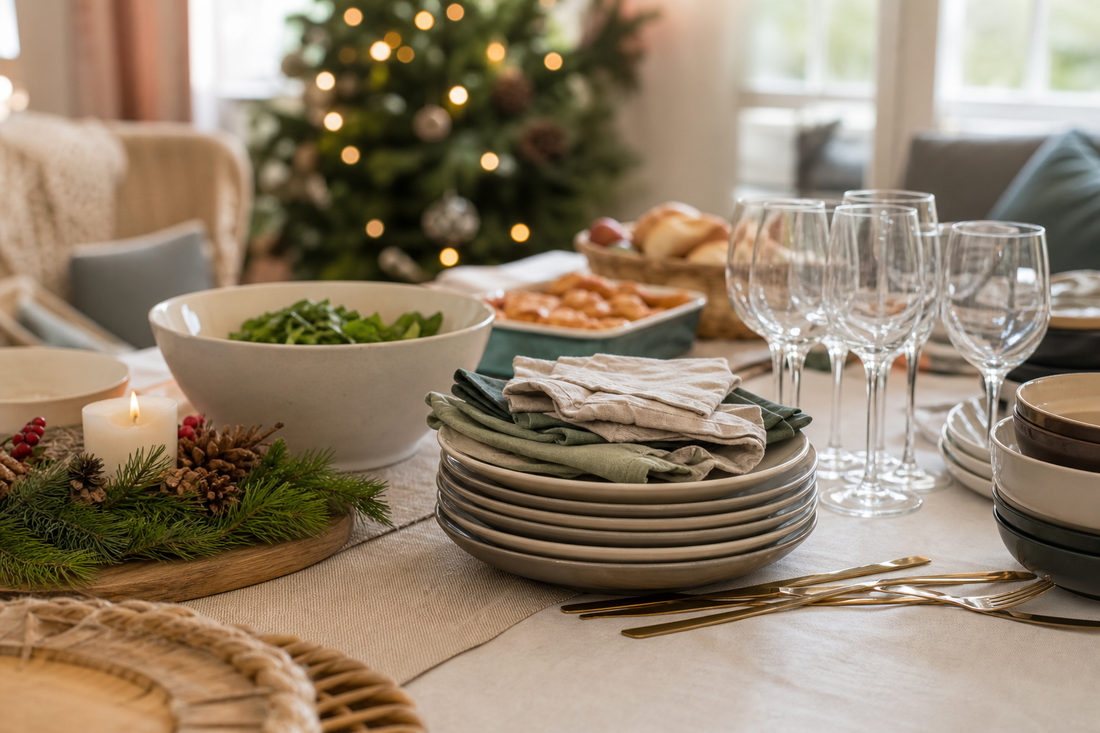 Unbranded close editorial detail featuring practical everyday hosting