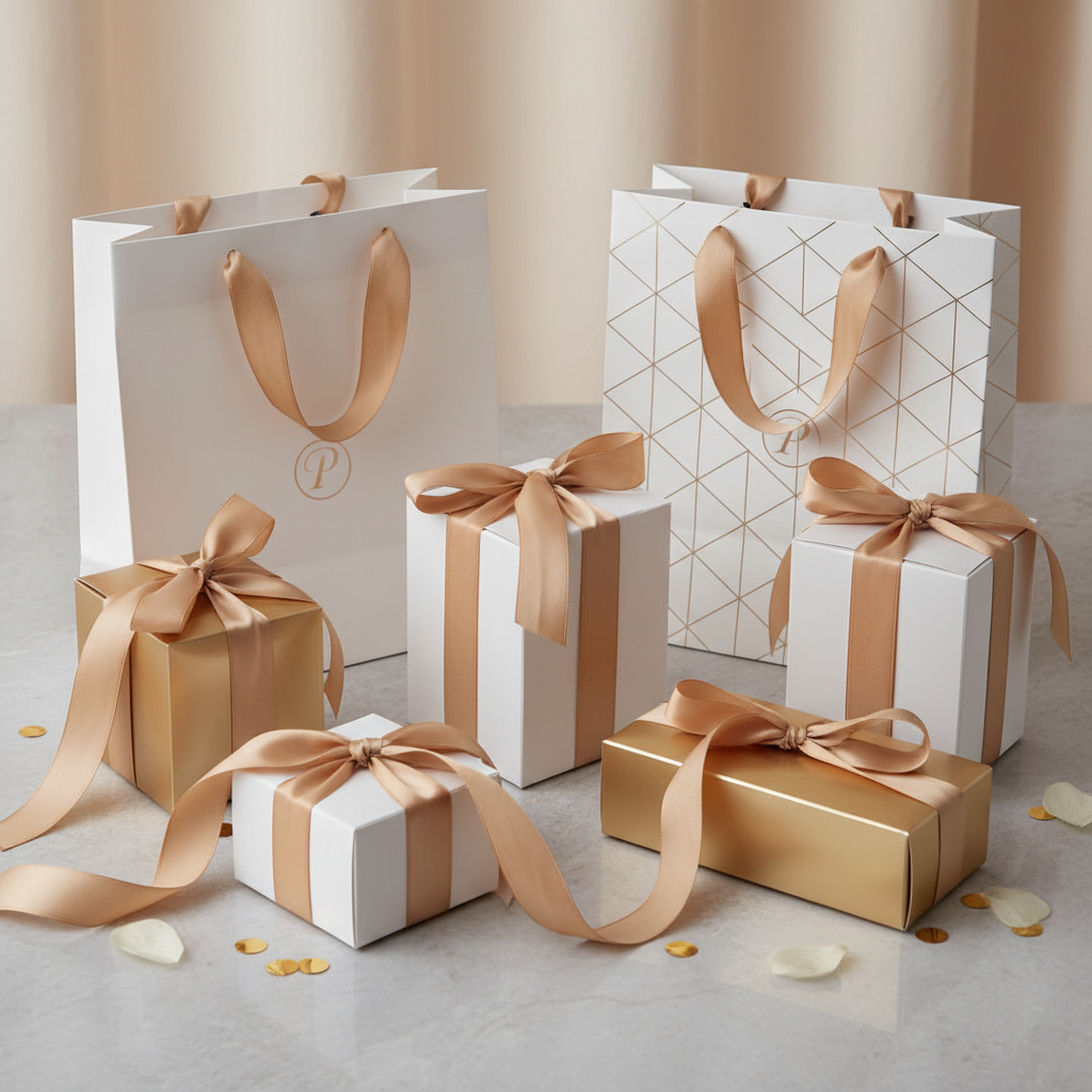 Gift Bags, Boxes & Favors