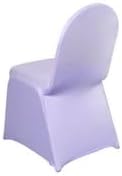 Efavormart 1 Set Spandex Stretch Lavender Chair Covers Universal Banquet Chair Covers for Party Dining with Foot Pockets Washable Wedding Chair Slip Covers for Outdoor - Image 8