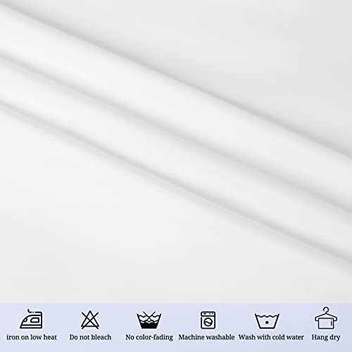 10 Pack White Tablecloths for 6ft Tables-90 x 132 Inch | Polyester Table Cover, Stain and Wrinkle Resistant Washable Fabric Table Cloth, Perfect for Wedding Banquet Parties - Image 3
