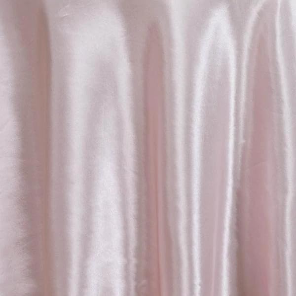 Balsa Circle 10 Blush Satin Elegant Chair Cover Bows Sashes Wedding Banquet Decorations Party Supplies Engagement Events Reception - Image 7