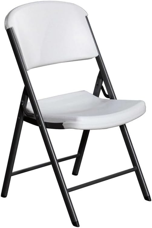 Efavormart 5 PCS White Polyester Lifetime Folding Chair Covers, Durable Reusable Chair Covers - Image 6