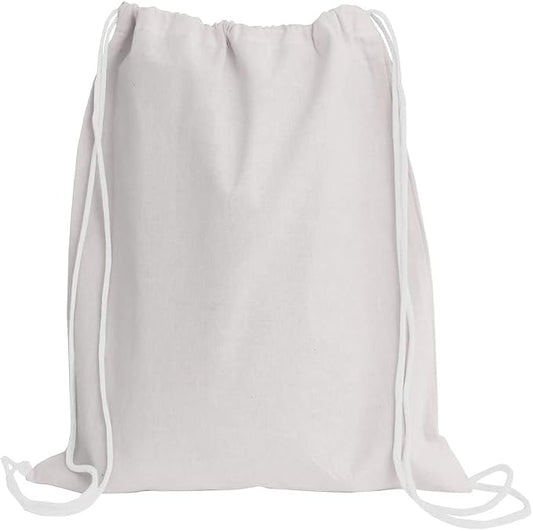TBF (36 Pack) Set of 36 Durable Cotton Drawstring Tote Bags by TOTEBAGFACTORY