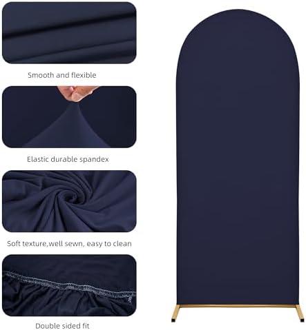 6FT Wedding Arch Cover – Stretchy Spandex Fabric Backdrop for Arch Stand - Image 5