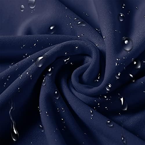 SuperO Waterproof Spandex Chair Cover 25PCS, Stretch Dining Chair Covers, Polyester Outdoor Chair Covers, Protector Stretch Chair Cover for Party Universal, Banquet, Wedding Event, Hotel(Navy) - Image 2
