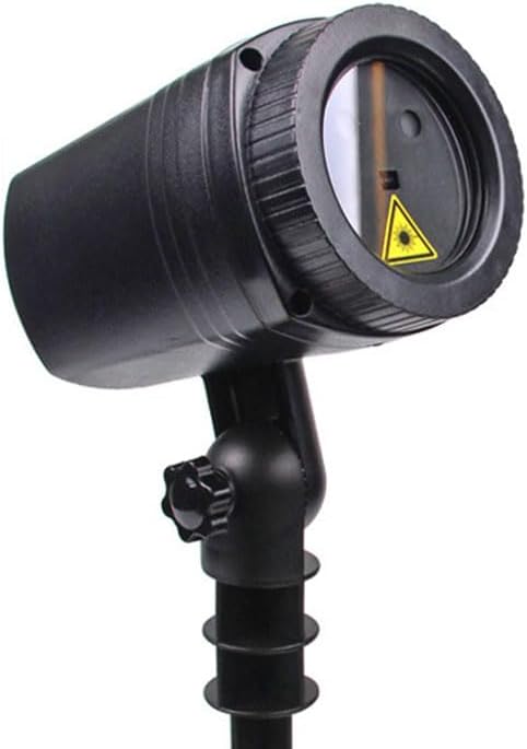 SecurityIng Outdoor Laser Light, Christmas Projector Light, Waterproof LED Landscape Spotlight with RF Remote Control, Red and Green Stars for Xmas Gift, Holiday, Party, Wedding, Garden, Home