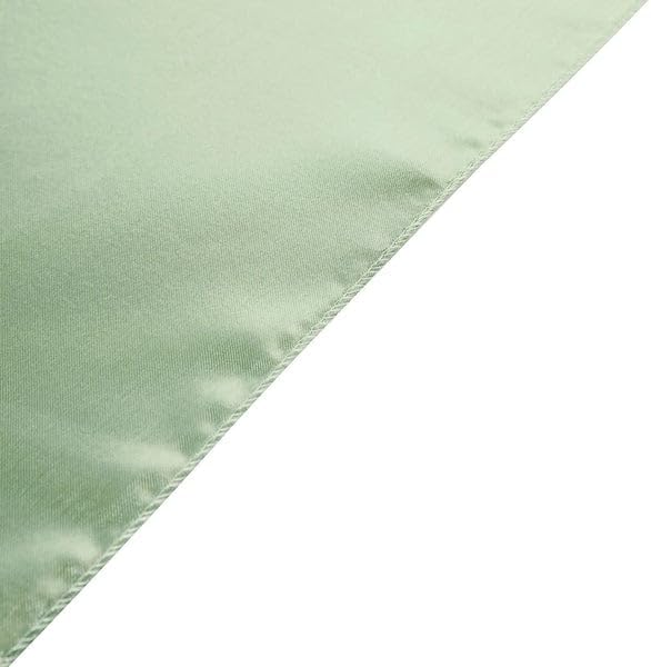 100 Sage Green Satin Chair Sashes Bows Ties for Wedding Decorations Party Supplies Events Chair Covers Decor Banquet Reception - Image 3