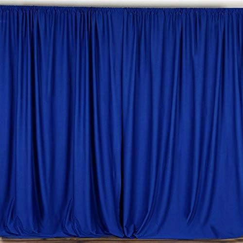 Zen Creative Designs Solid Poplin Curtain Backdrop Panel 58" Wide/Home Window Decor/Photo Studio Backdrop Panel 58" Wide (Royal Blue, 36" Tall) - Image 2