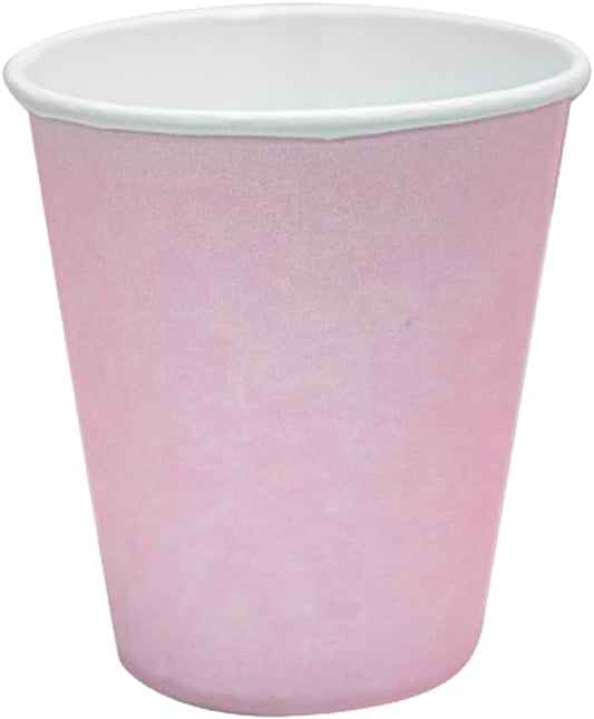 Vivid Premium Disposable 5oz Paper Cups, 1000 Count - Ideal for Party Size (Pink) by Vivid
