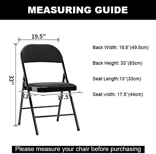 Spandex Chair Cover,25PCS,Living Room Folding Chair Covers,Removable Chair Covers Washable Protector Stretch Chair Cover for Party, Banquet,Wedding Event,Hotel(Navy) - Image 2