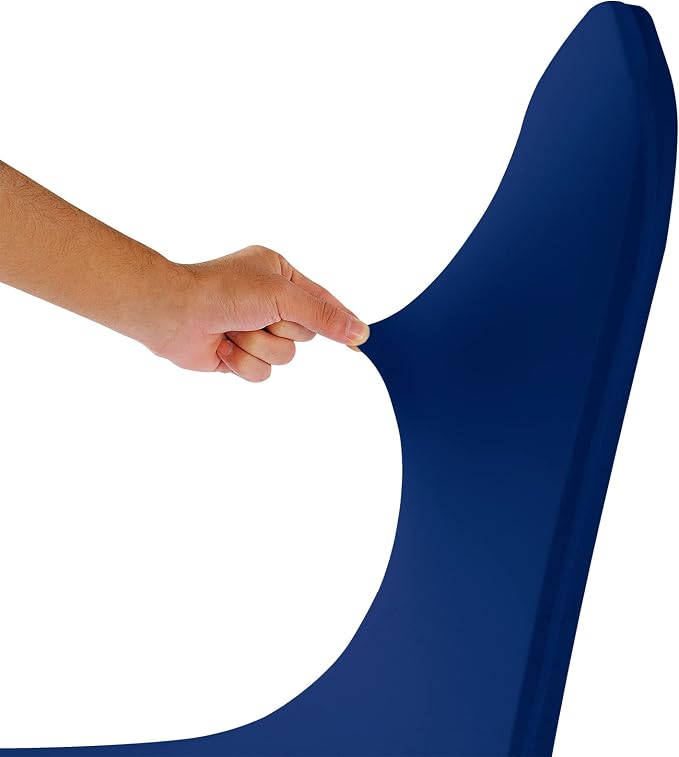 Spandex Chair Covers, 25PCS, Removable Washable Protector for Living Room, Party, Banquet, Wedding, Hotel (Classic Blue) - Image 6