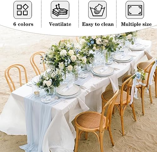 Fitable 6 Pack Black Tablecloths 70x120 Inch for 6-8 Ft Rectangle Tables - Image 6
