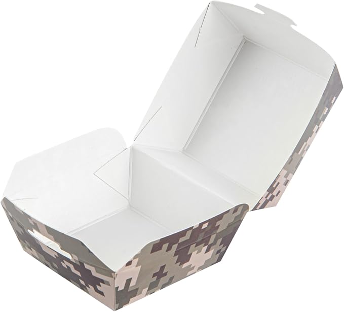 Restaurantware Camouflage Paper Slider Box, 2.5 x 2 In, 100 Pack - Image 15