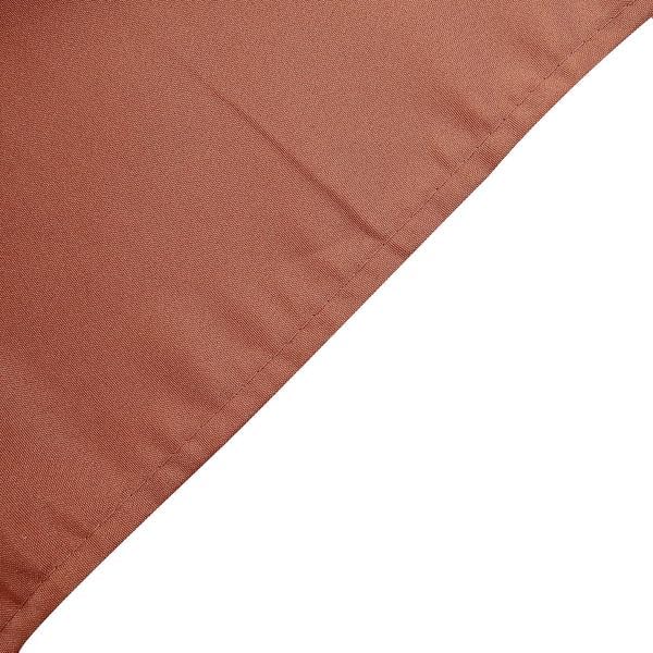 Tableclothsfactory Premium Pack of 5 Terracotta Premium 17" x 17" Washable Polyester Napkins Great for Wedding Party Restaurant Dinner Parties - Image 3