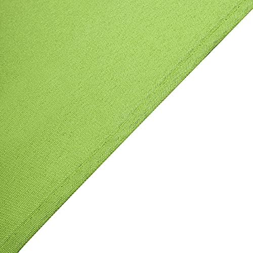 Balsa Circle 6 pcs 90 inch Apple Green Round Washable Polyester Easy-Care Tablecloth for Indoor and Outdoor Bridal Shower Wedding Table Buffet Table Parties Kitchen Dining - Image 8