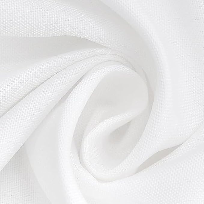 FINDYOU 10 Pack White Table Cloth Rectangle Table 60 x 102 Inch Tablecloths for 6 Foot Rectangle Tables. Stain and Winkle Resistant Polyester Washable White TableCloths for Parties Wedding Dining - Image 3