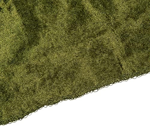 CVL Velvet Photography Drape/Backdrop Curtain Panel w/4" Rod Pockets 10Ft X 52"(1 Panel Only) Olive Green for Wedding, Tradeshow, Showroom, Birthday Party, Theater Stage Decoration - Image 5