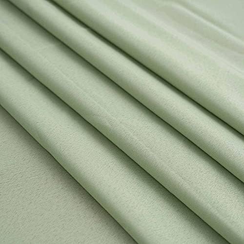 Balsa Circle 6 pcs 120 inch Sage Green Round Tablecloths Polyester Fabric Table Cover Linens for Wedding Party Reception Banquet Events Kitchen Dining - Image 6