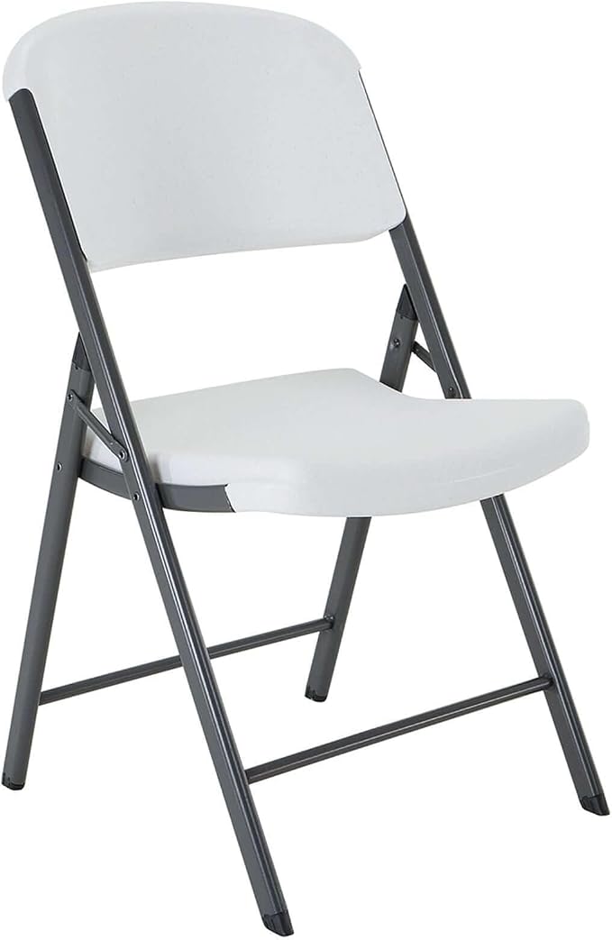 Efavormart 40 PCS Black Polyester Lifetime Folding Chair Covers, Durable Reusable Chair Covers - Image 7