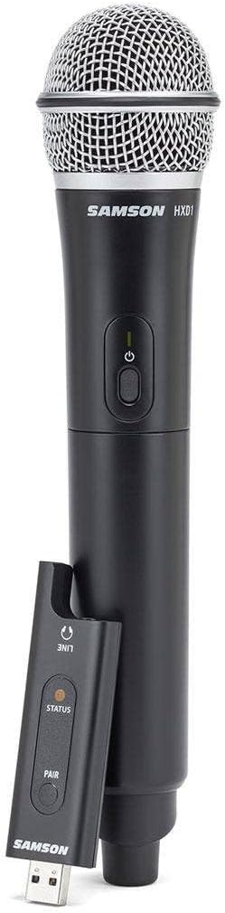 SAMSON Stage XPD2 Handheld USB Digital Wireless Q6 Microphone Mic+Clip