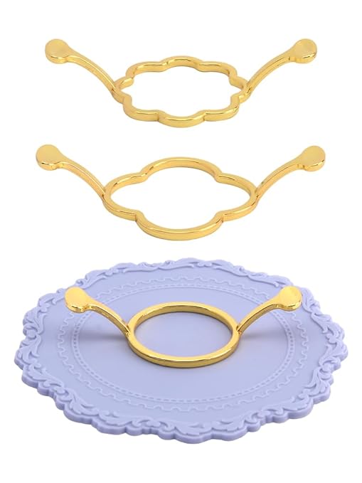 Wax Seal Stamp Kit - 3 Metal Molds & Silicone Mat | DIY Envelope Seals for Wedding Invitations, Gift Wrapping & Cards | Ideal for Crafting Enthusiasts