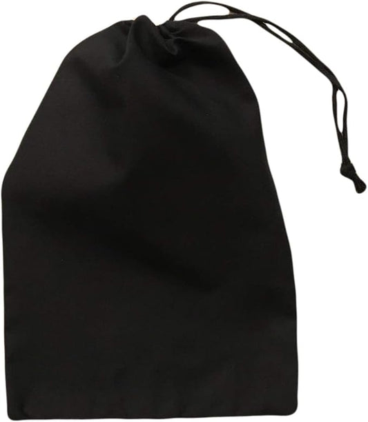 Custombagsupplies Reusable Produce Cotton Muslin Bags, Black, 10 x 12, 100 Count by CustomBagSupplies