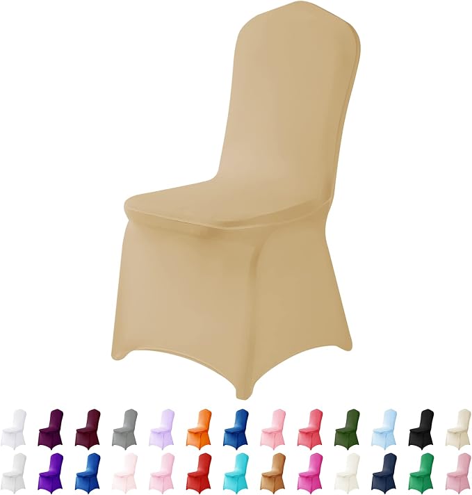Spandex Chair Covers, 25PCS, Removable Washable Protector for Living Room, Party, Banquet, Wedding, Hotel by AlGaiety