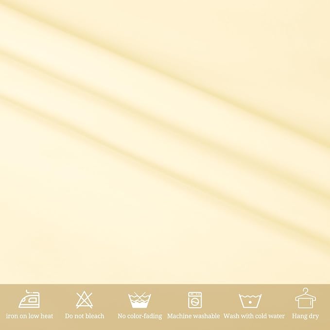 10 Pack Beige Tablecloths for 6ft Tables-60 x 102 Inch | Polyester Table Cover, Stain and Wrinkle Resistant Washable Fabric Table Cloth, Perfect for Wedding Banquet Parties - Image 3