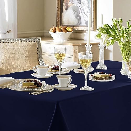 Fitable 6 Pack Navy Tablecloths 70x120 Inch for 6-8 Ft Rectangle Tables - Image 2