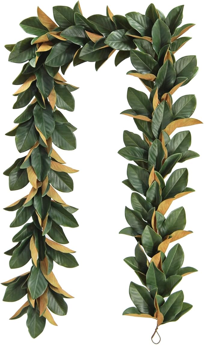 CG Hunter Holiday Christmas Garland, 9 ft | Realistic indoor and outdoor holiday greenery; premium artificial Christmas decoration for mantels, doors and entryways by CGHunter